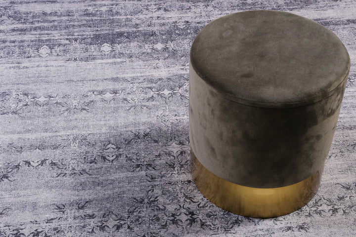 Alaska Teppich grau Kurzflor rechteckig