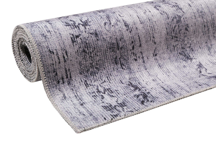 Alaska Teppich grau Kurzflor rechteckig