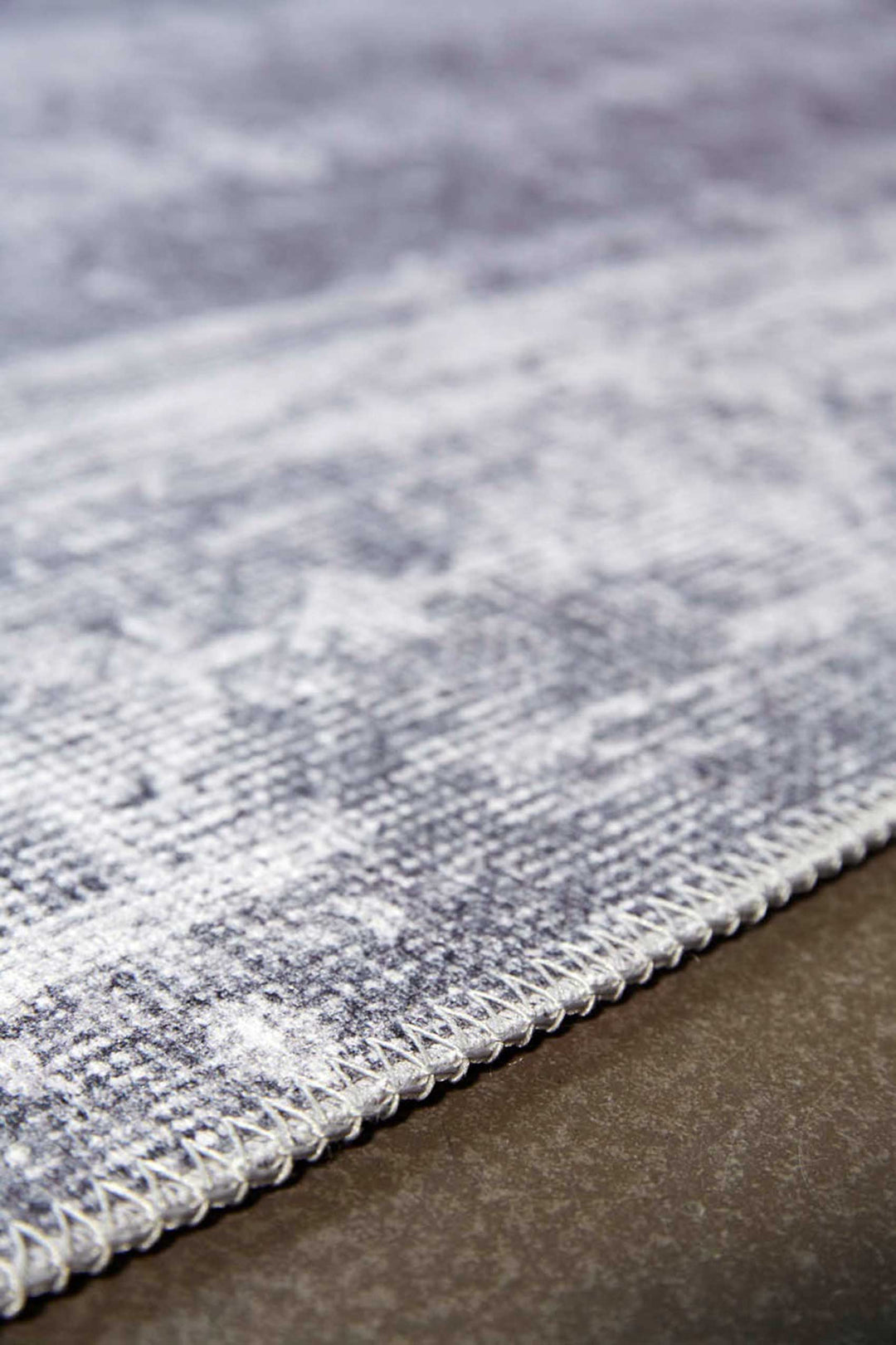 Alaska Teppich grau Kurzflor rechteckig