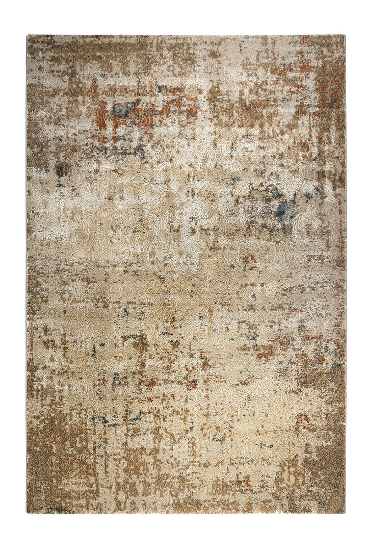 Baroque Vintage Teppich sand Kurzflor rechteckig