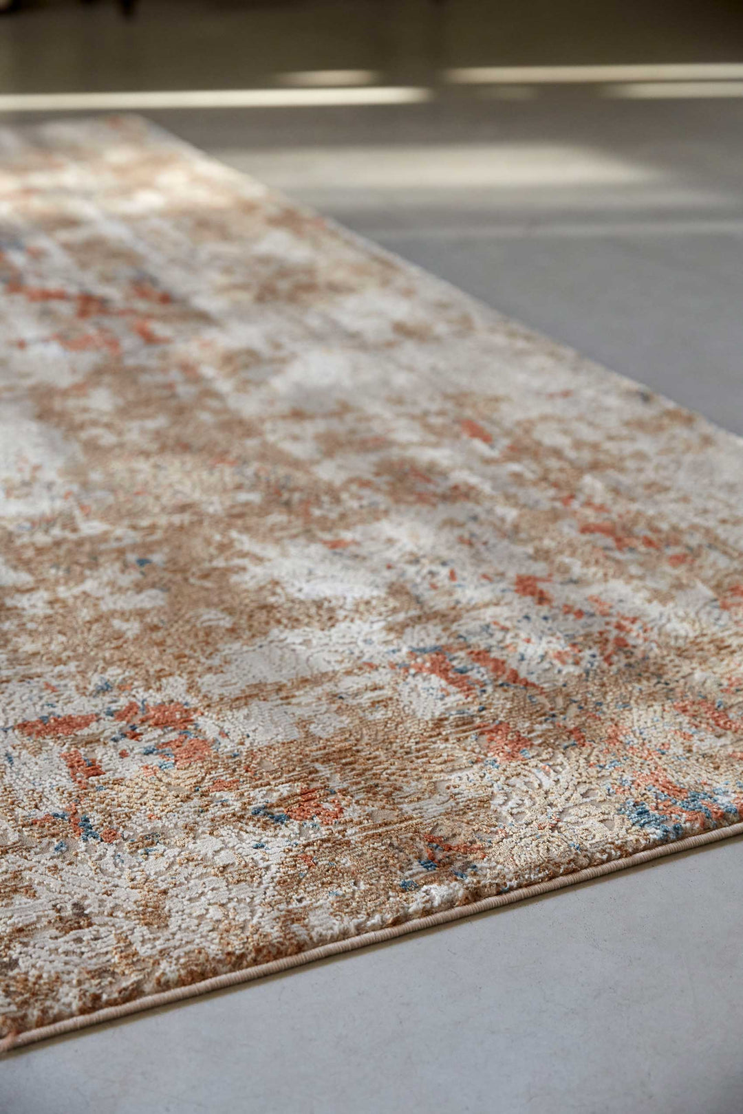 Baroque Vintage Teppich sand Kurzflor rechteckig