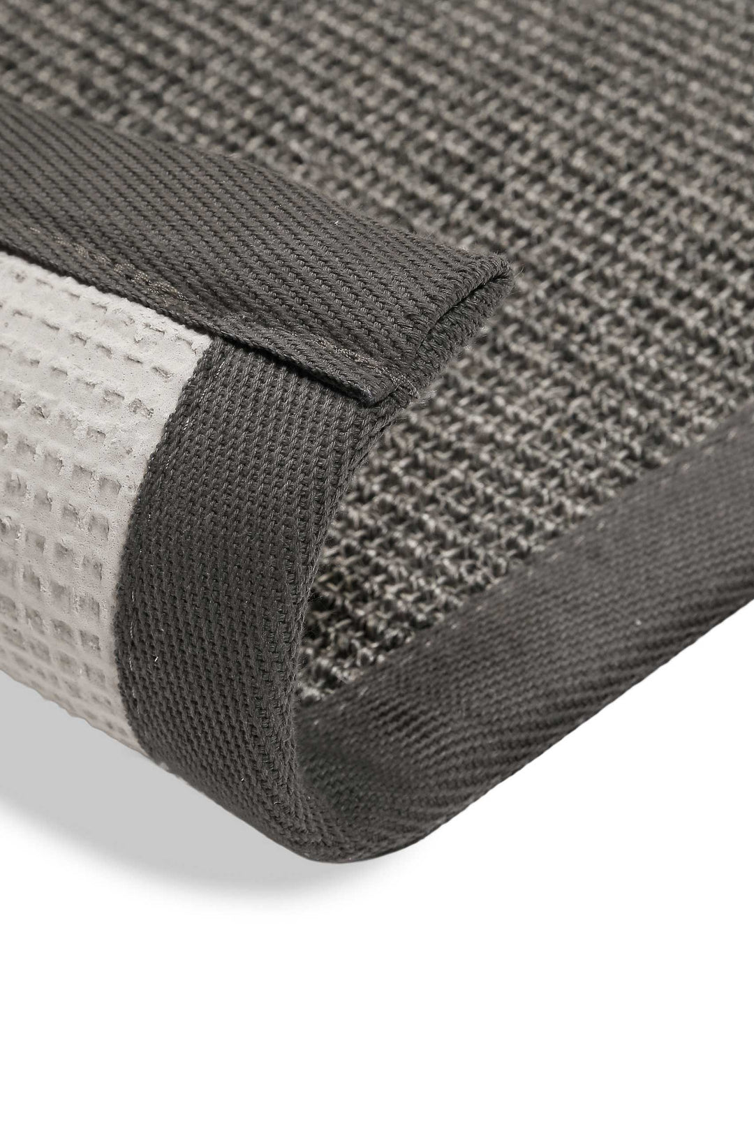 Ansgar Teppich grau Kurzflor rechteckig