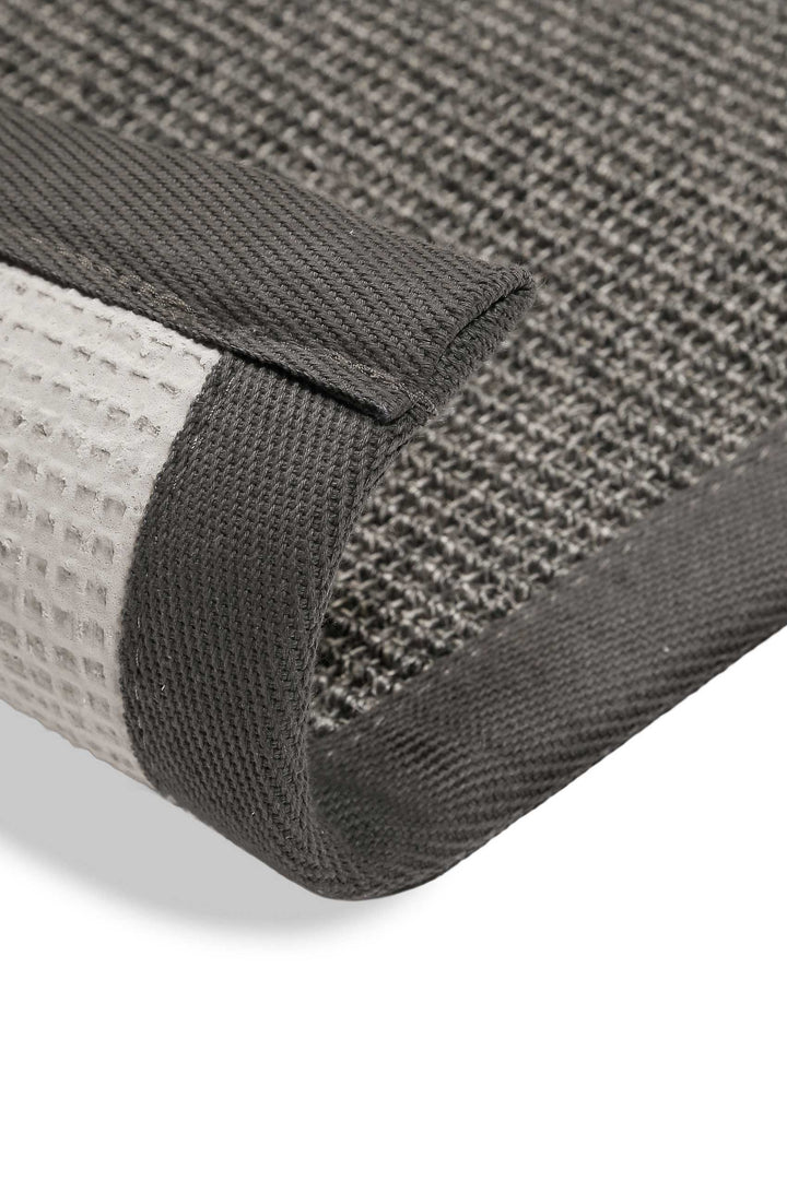 Ansgar Teppich grau Kurzflor rechteckig