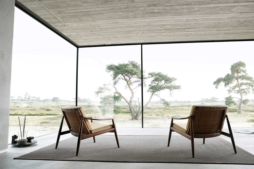 Ansgar Teppich grau Kurzflor rechteckig