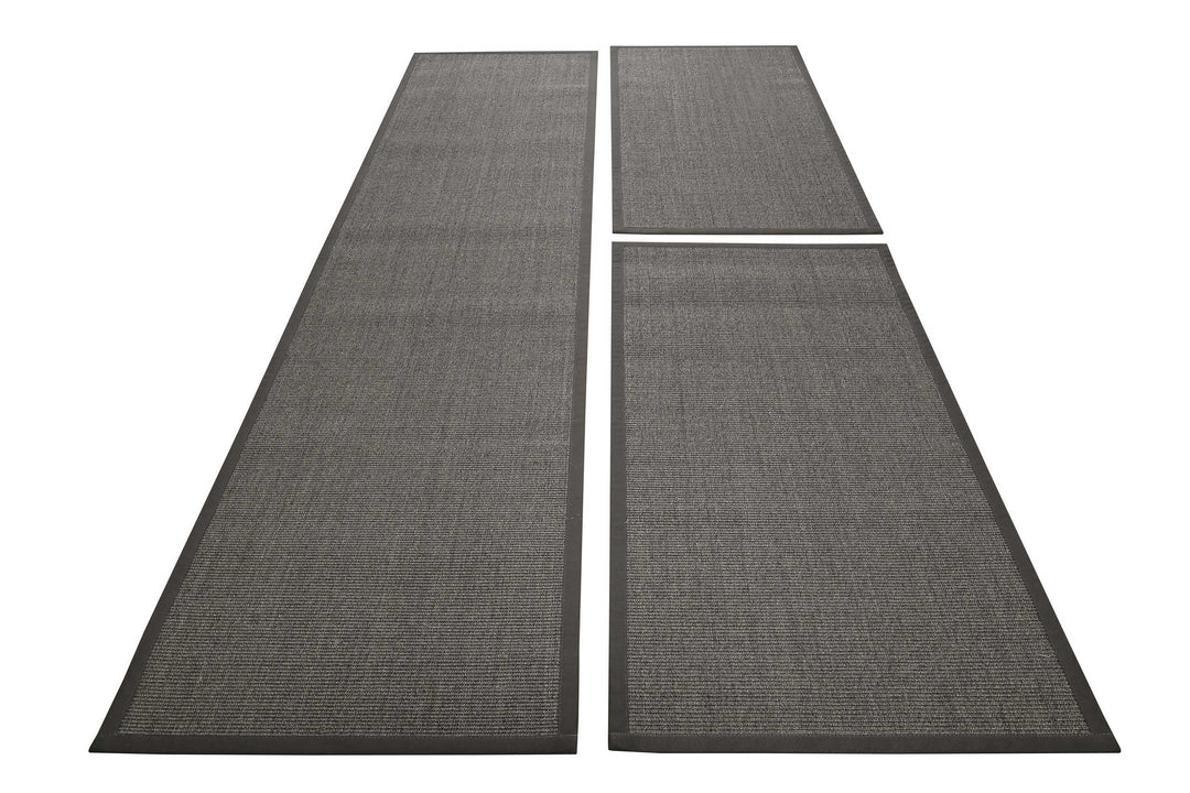 Ansgar Teppich grau Kurzflor rechteckig