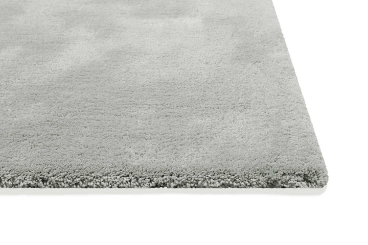 Emilia Teppich hellgrau Hochflor rechteckig