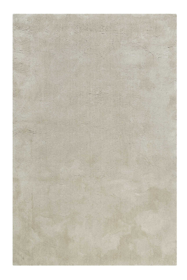 Emilia Teppich creme beige Hochflor rechteckig