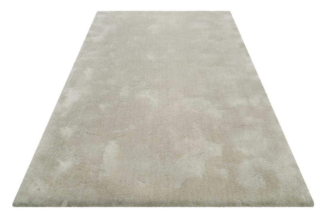 Emilia Teppich creme beige Hochflor rechteckig