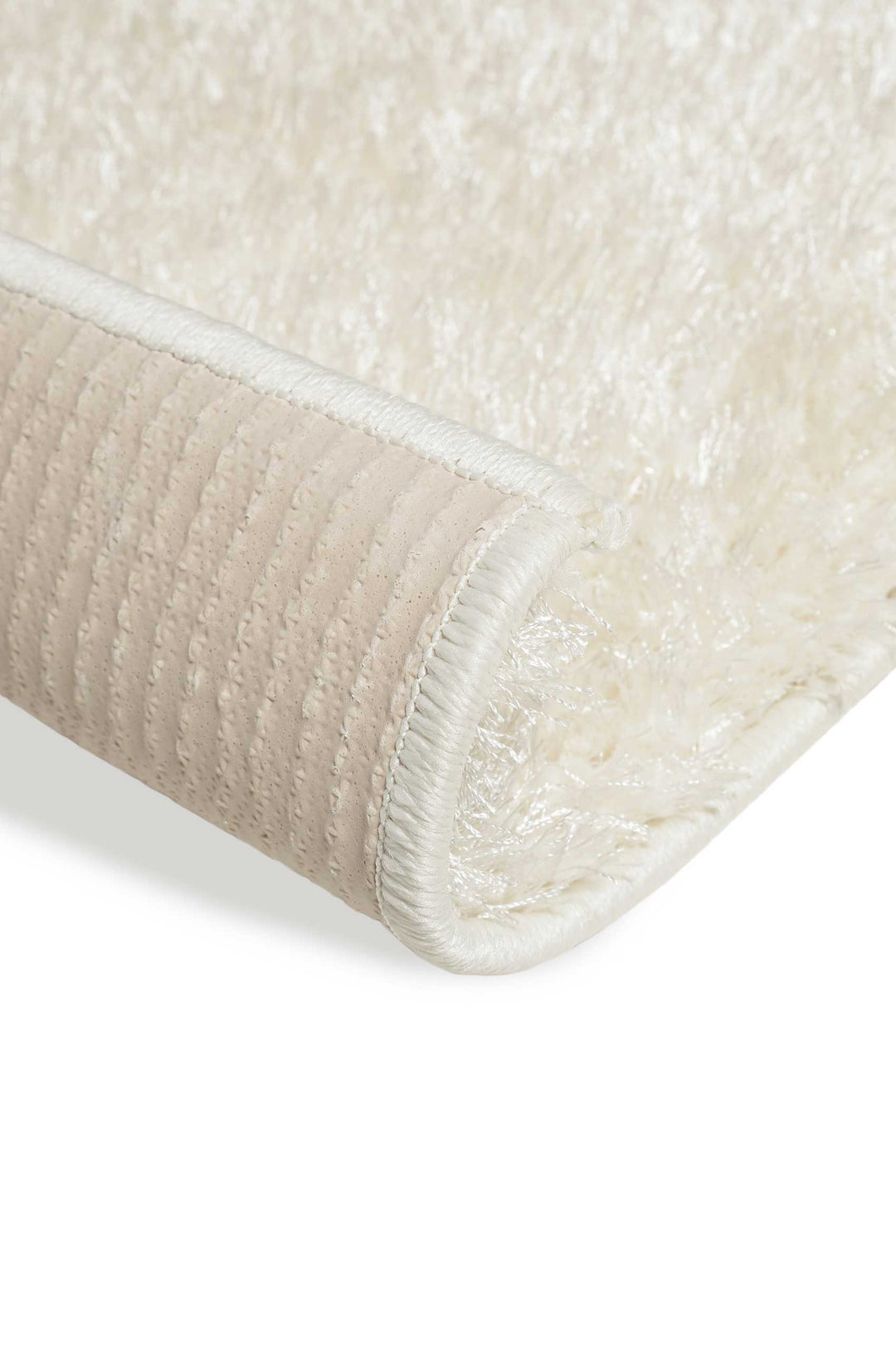 Fanny Teppich creme weiß Hochflor rechteckig