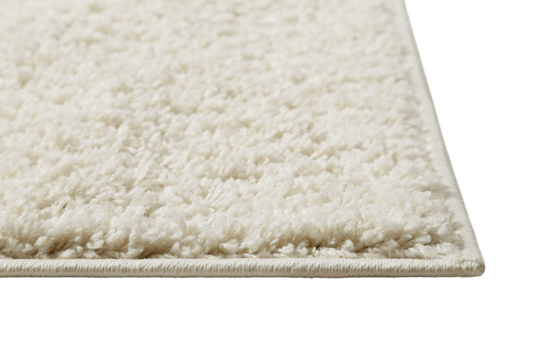 Greta Teppich creme weiß Hochflor rechteckig