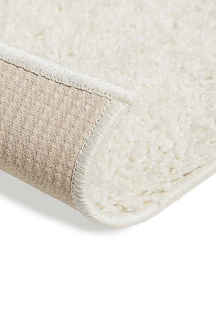 Greta Teppich creme weiß Hochflor rechteckig