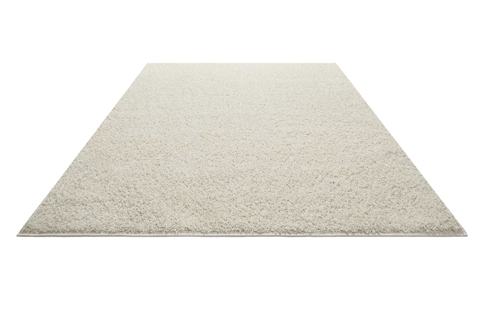 Greta Teppich creme weiß Hochflor rechteckig