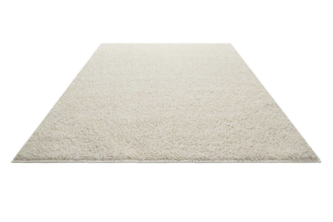 Greta Teppich creme weiß Hochflor rechteckig
