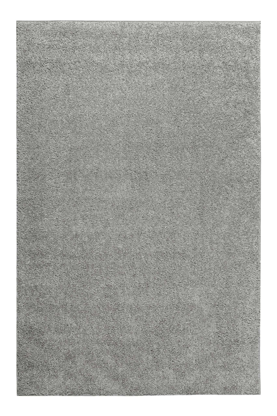 Greta Teppich hellgrau Hochflor rechteckig