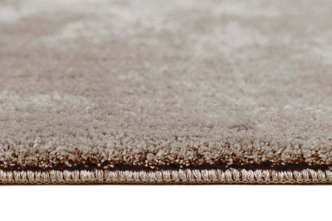 Joris Badteppich sand beige Kurzflor rechteckig