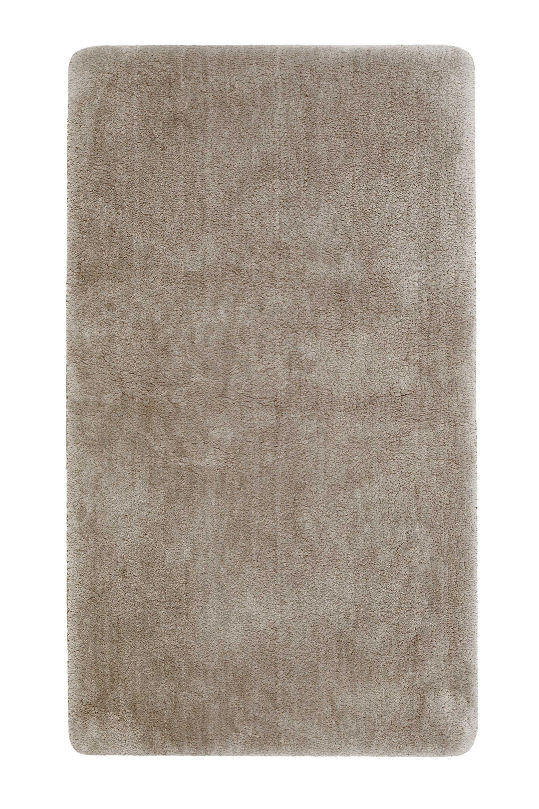 Joris Badteppich sand beige Kurzflor rechteckig