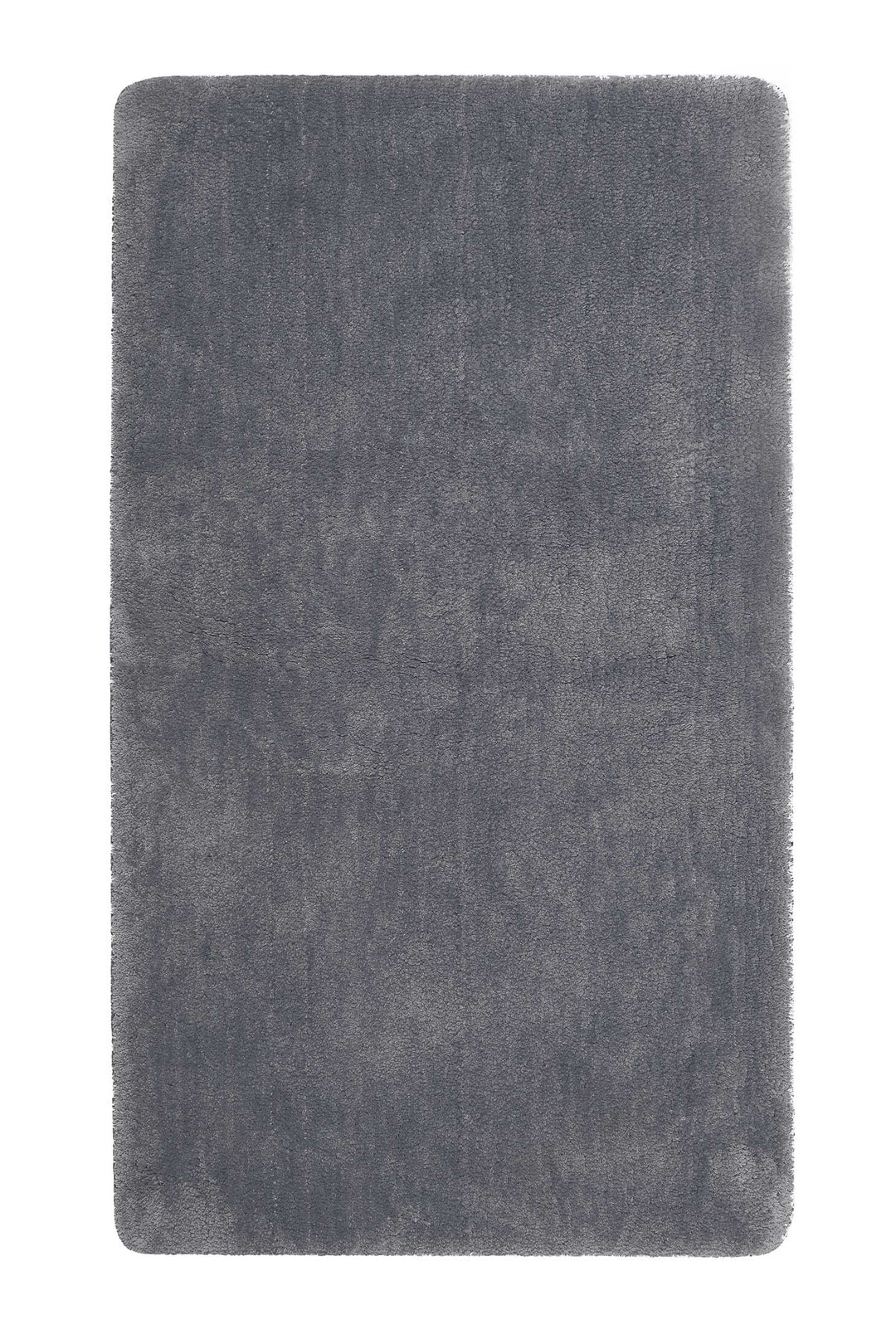 Joris Badteppich grau Kurzflor rechteckig