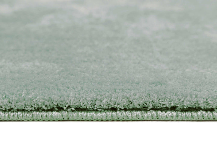 Joris Badteppich mintgrün Kurzflor rechteckig