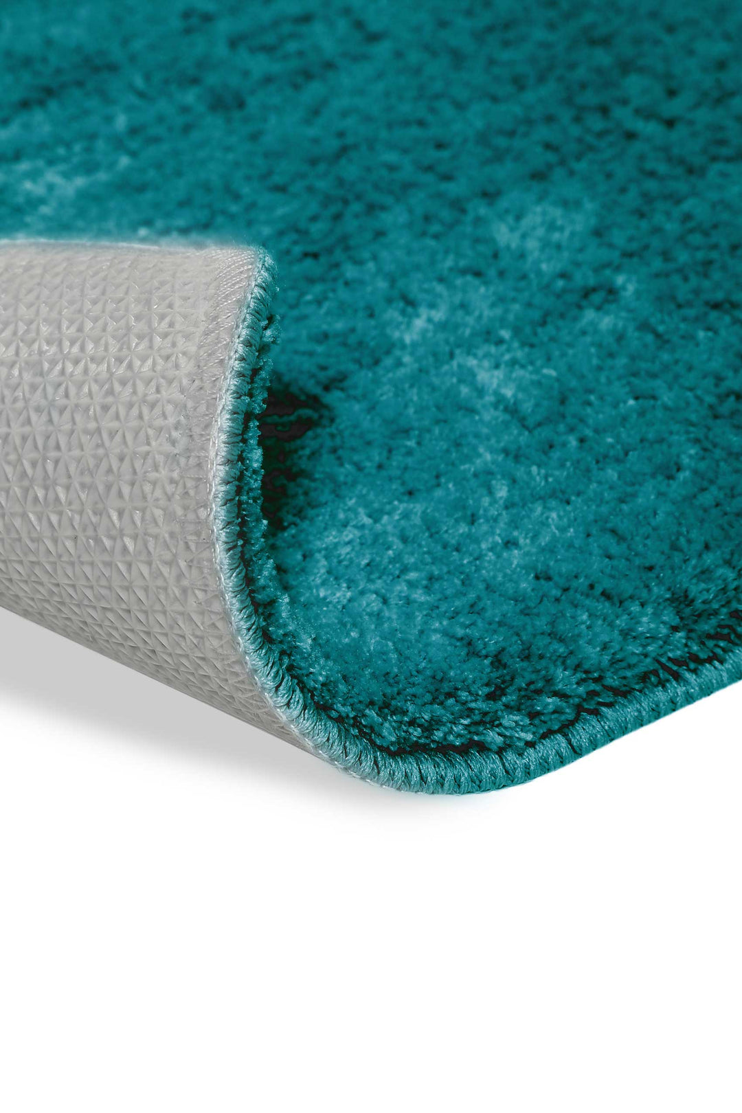 Joris Badteppich türkis Kurzflor rechteckig