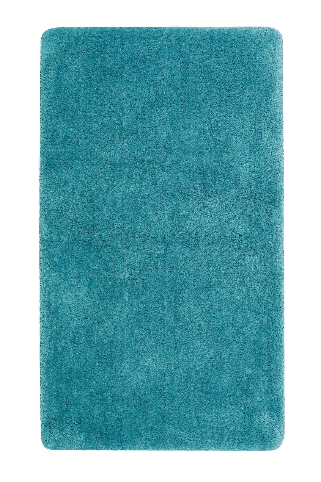 Joris Badteppich türkis Kurzflor rechteckig