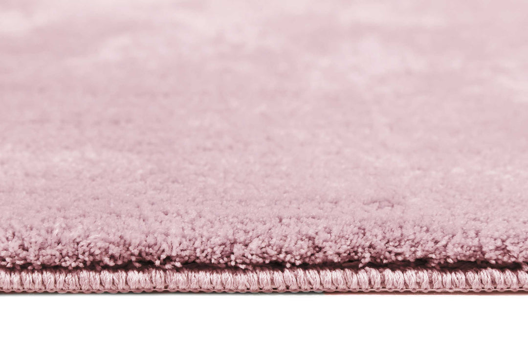 Joris Badteppich rosa Kurzflor rechteckig