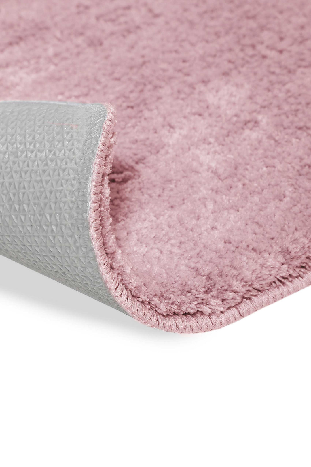 Joris Badteppich rosa Kurzflor rechteckig
