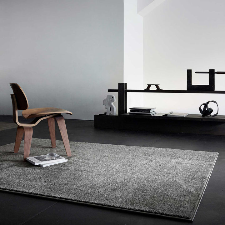 Lotta Teppich silber Kurzflor rechteckig