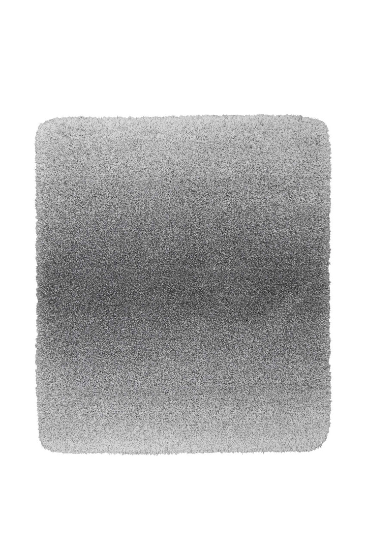 Luuk Badteppich kieselgrau Hochflor rechteckig