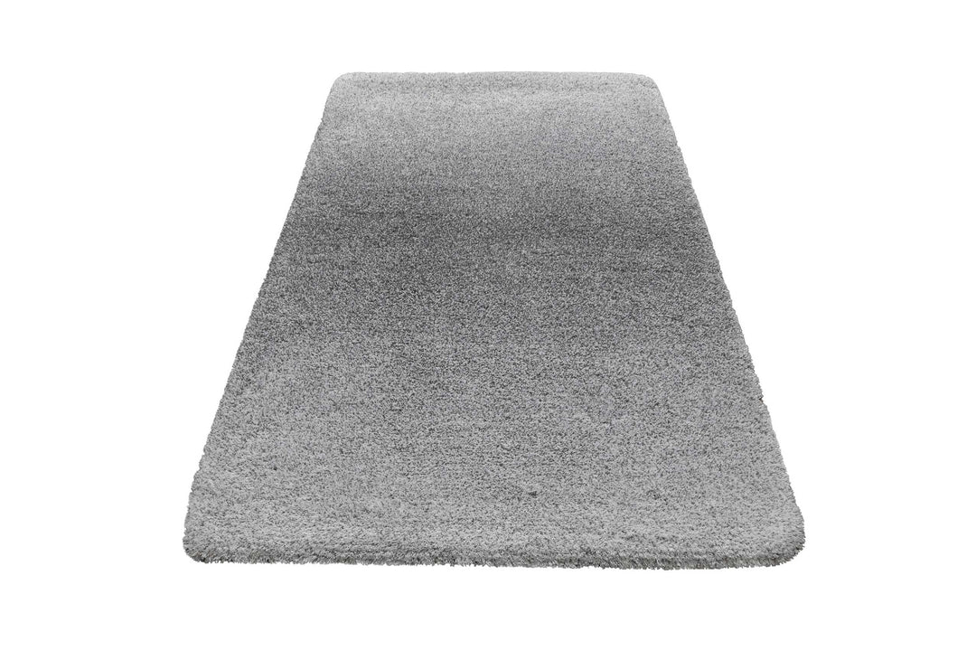 Luuk Badteppich kieselgrau Hochflor rechteckig