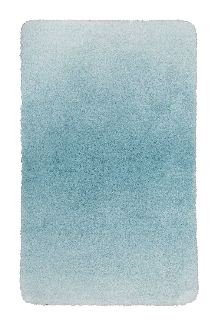 Luuk Badteppich türkis Hochflor rechteckig