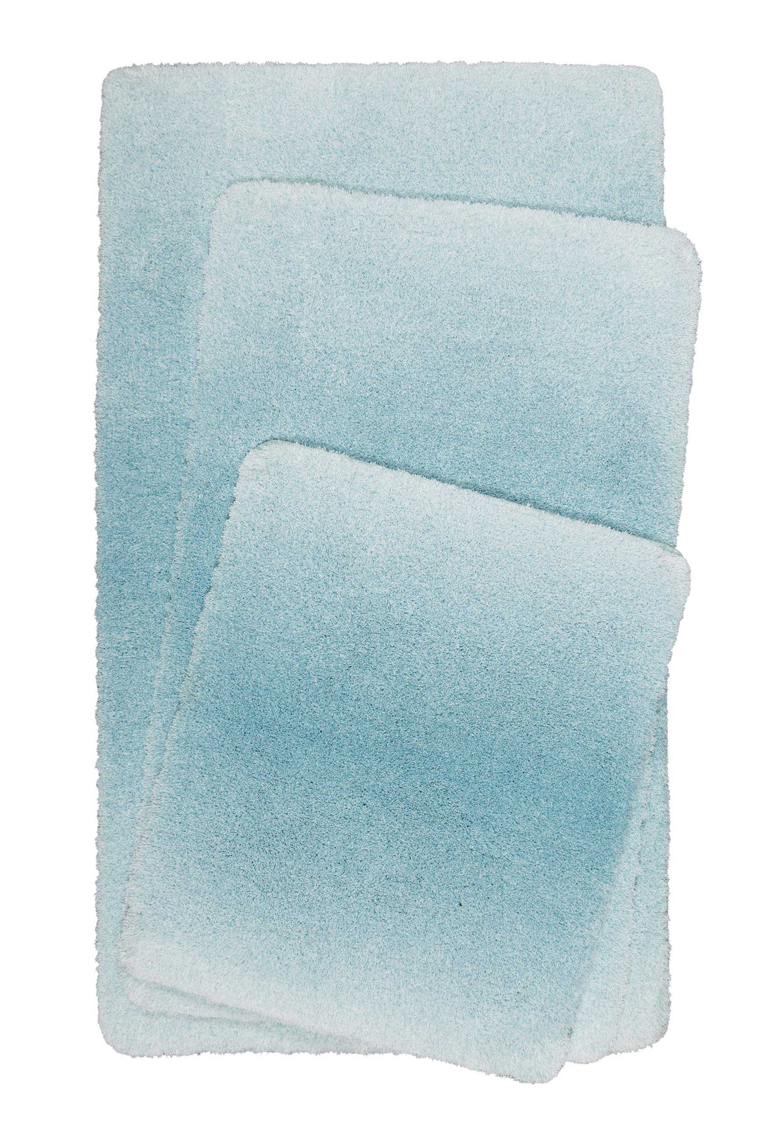 Luuk Badteppich türkis Hochflor rechteckig