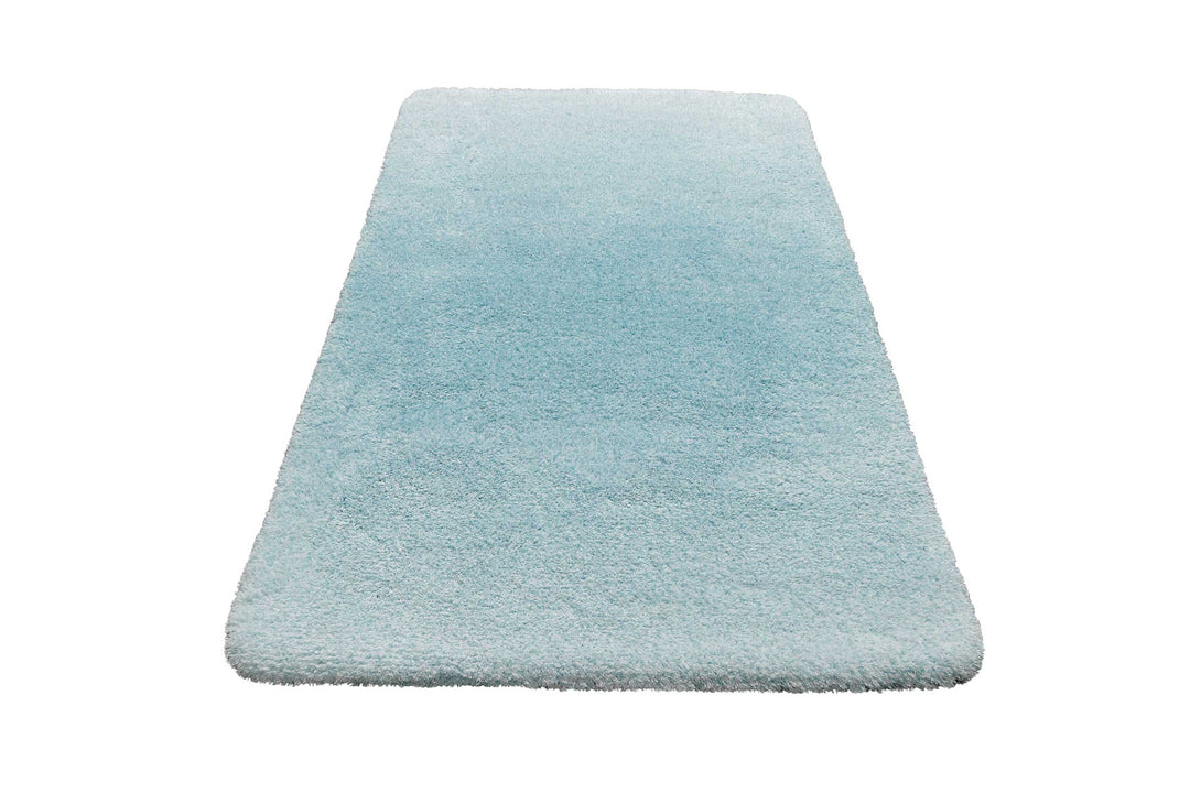 Luuk Badteppich türkis Hochflor rechteckig