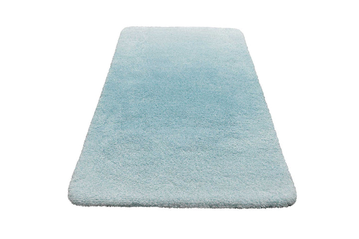 Luuk Badteppich türkis Hochflor rechteckig