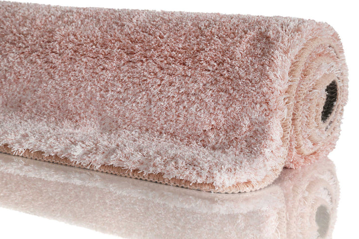 Luuk Badteppich rose Hochflor rechteckig