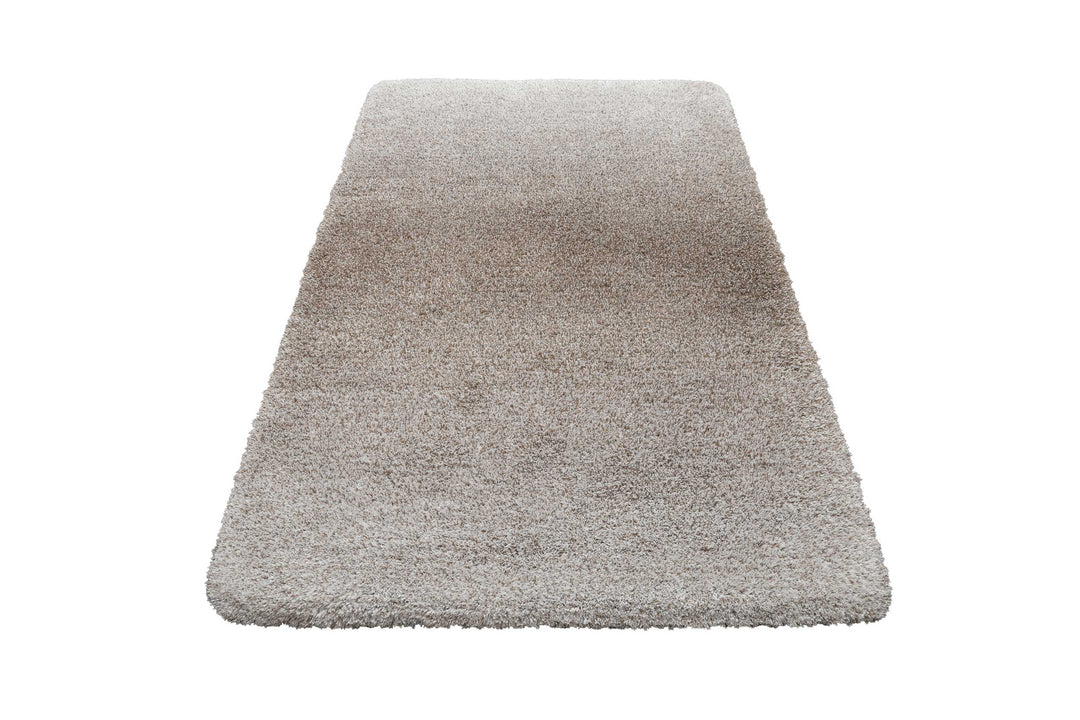 Luuk Badteppich taupe Hochflor rechteckig