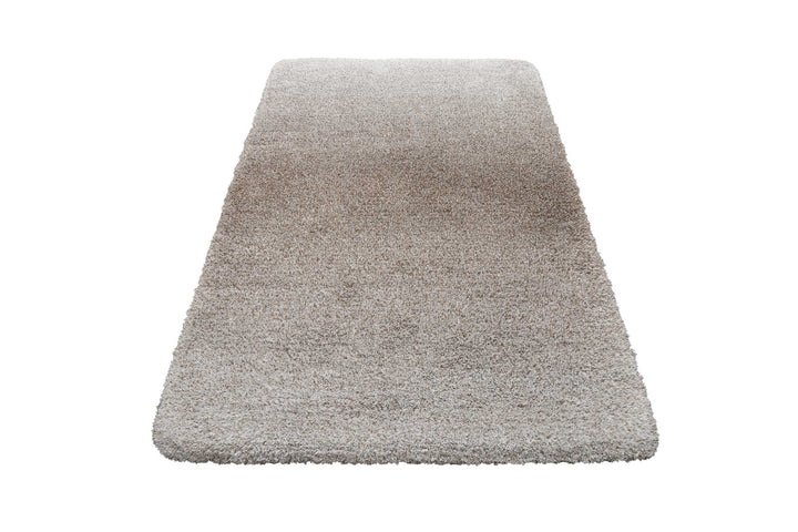 Luuk Badteppich taupe Hochflor rechteckig