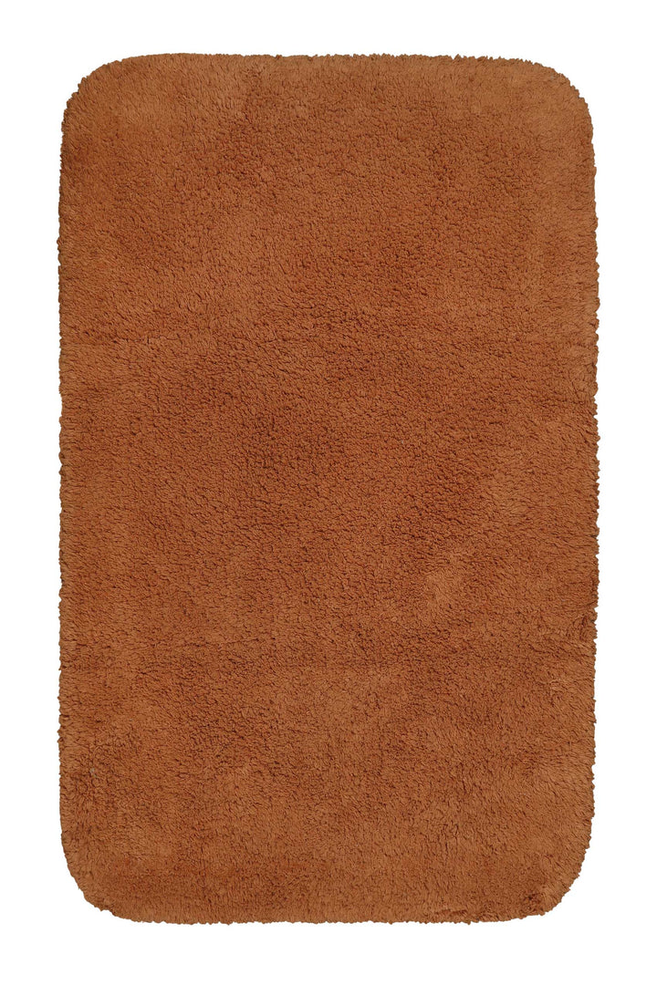 Ole Badteppich terracotta Kurzflor rechteckig