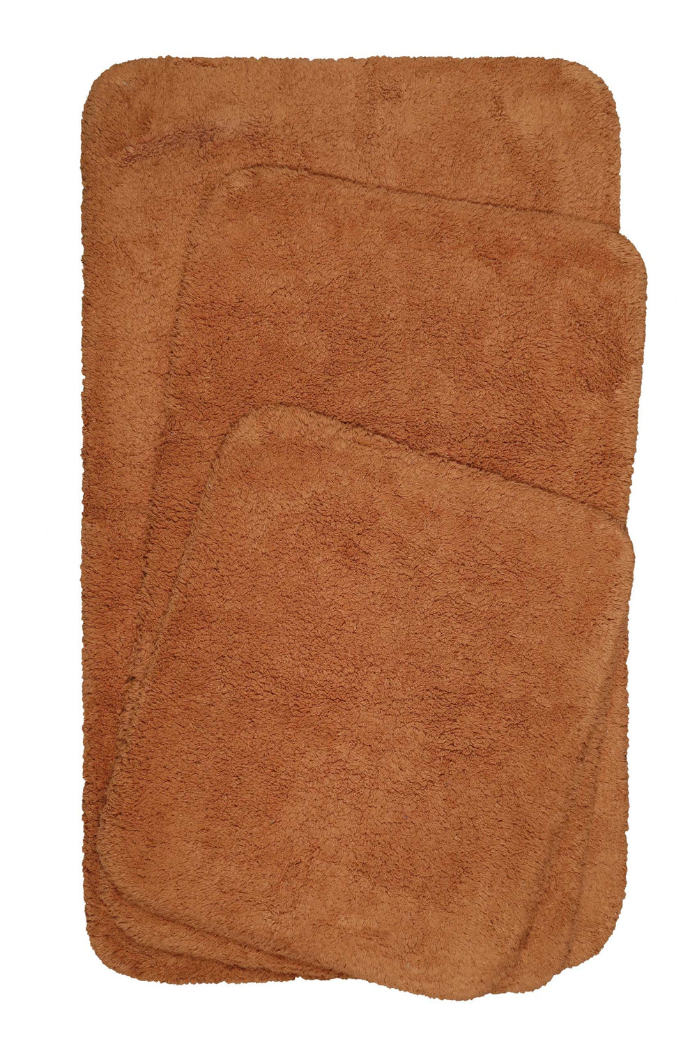 Ole Badteppich terracotta Kurzflor rechteckig