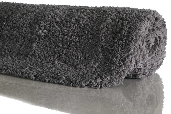 Ole Badteppich grau Kurzflor rechteckig