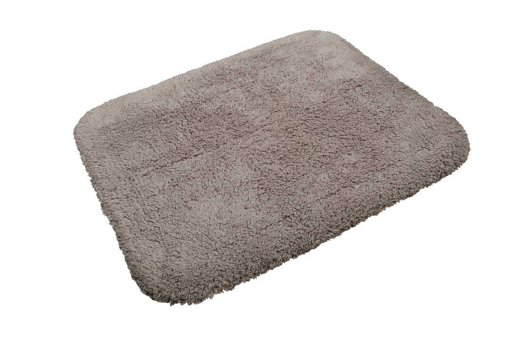 Ole Badteppich taupe Kurzflor rechteckig