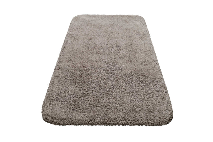 Ole Badteppich taupe Kurzflor rechteckig