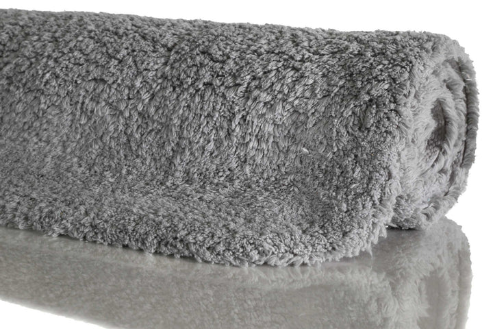 Ole Badteppich hellgrau Kurzflor rechteckig