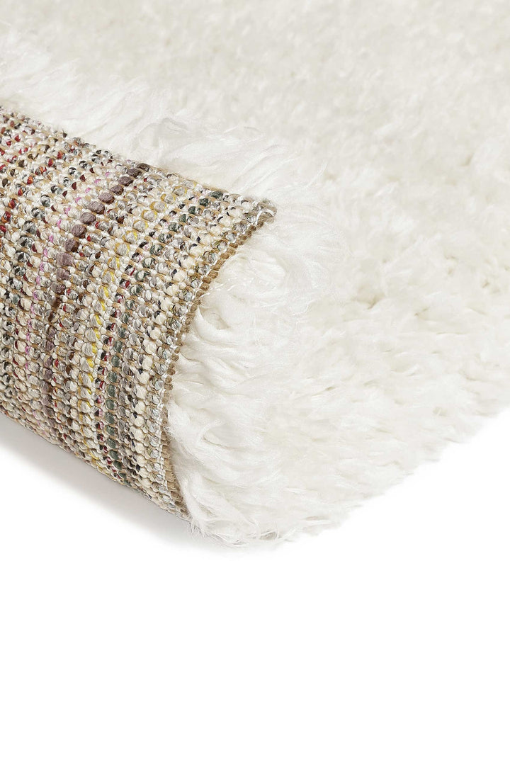 Smilla Teppich creme weiß Hochflor rechteckig