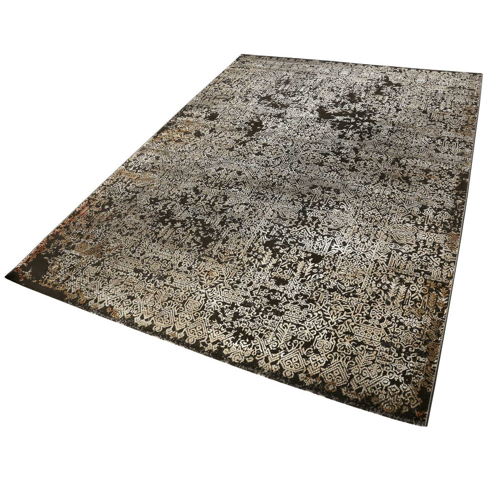 Bel Etage Teppich braun Kurzflor rechteckig