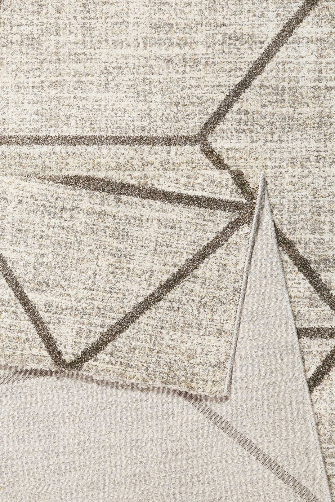 Bossa Lounge Teppich beige Kurzflor rechteckig