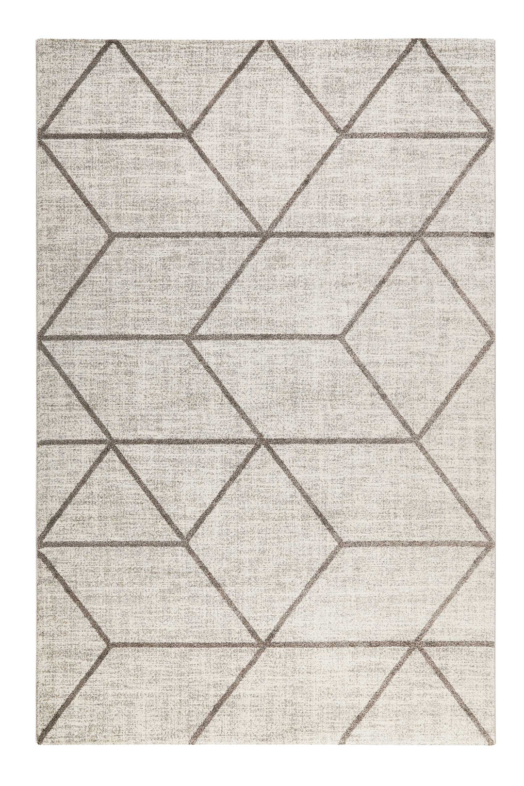 Bossa Lounge Teppich beige Kurzflor rechteckig