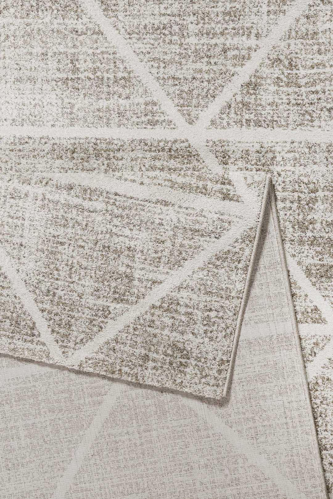 Bossa Lounge Teppich beige Kurzflor rechteckig