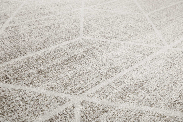 Bossa Lounge Teppich beige Kurzflor rechteckig