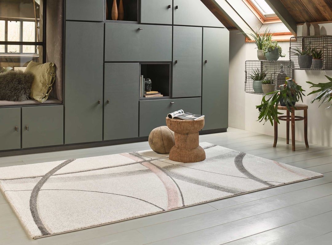 CLOUD7 Teppich beige Kurzflor rechteckig