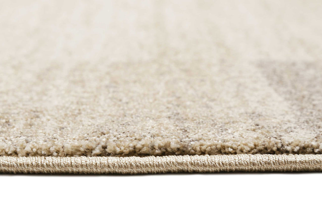 Déjà-vu Teppich beige Kurzflor rechteckig